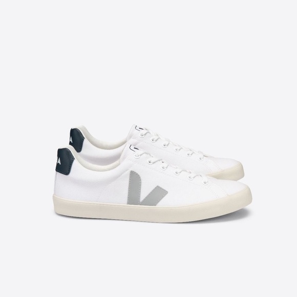 Veja Shoes - Veja Women's Esplar SE Sneaker in White Oxford & Grey Nautico US Women’s Size 8